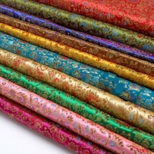 Blumen Seide Kunstseide Stoff