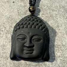 budda Kopf Halskette Perlen