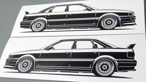 Audi aufkleber - audi,