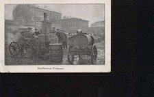 (21989)   Feldpostfotoansichtskarte Destillieren von Trinkwasser ca. 1917