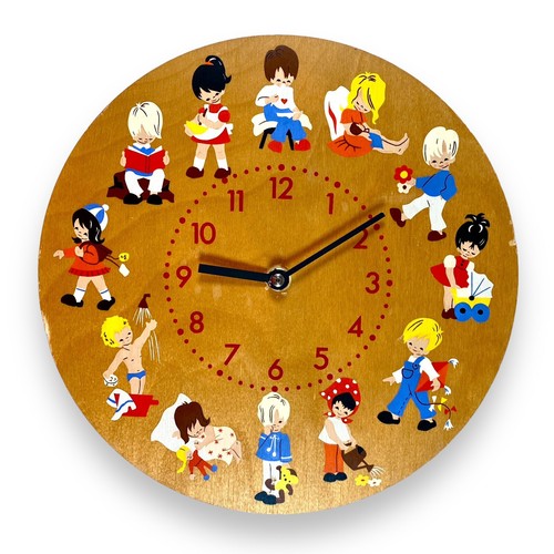 1970er kinder wanduhr - 1970er, seltene