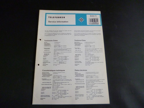 Original service manual - original,