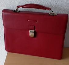 Piquadro Aktentasche rot, CA1153MO in richtig gutem Allgemeinzustand