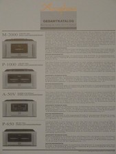 ⭐️⭐️⭐️ Accuphase Gesamtkatalog ca. 2000 Deutsch in sehr gutem Zustand ⭐️⭐️⭐️