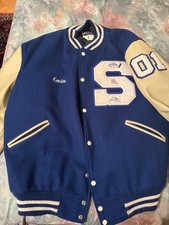 Collegejacke aus USA, High School Jacke XL