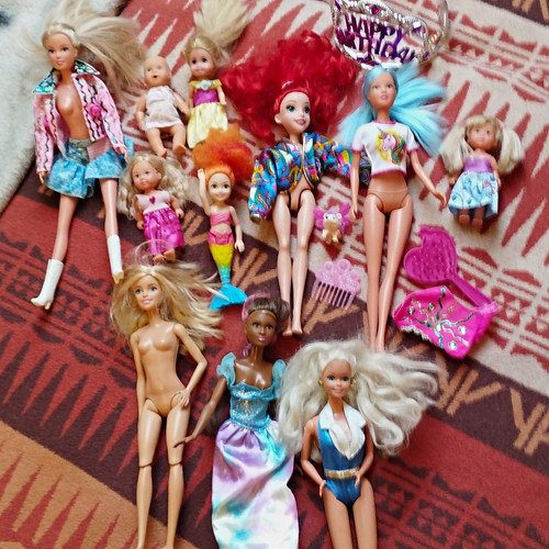 Barbie puppen konvolut - barbie,