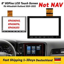 8'' Touchscreen Digitizer für Mitsubishi Outlander Radionavigation 2019-2022 DE