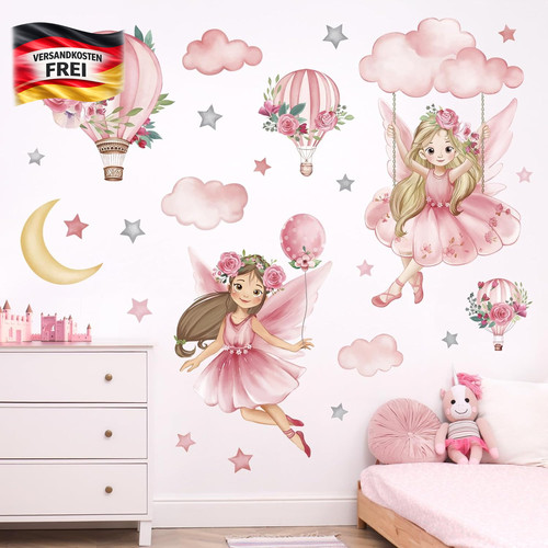Wandtattoo mädchenzimmer rosa - mädchenzimmer,