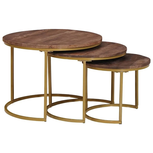 Couchtisch set 3er - set, mango