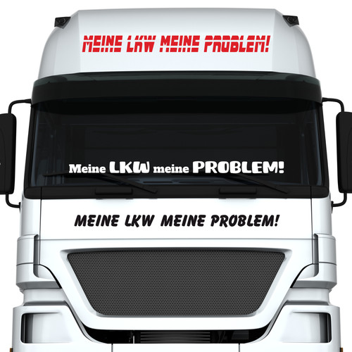 Lkw pkw aufkleber meine - aufkleber, "meine