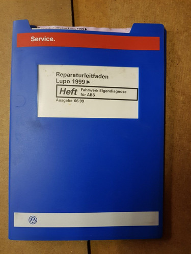 Reparaturanleitung lupo - reparaturanleitung, vw