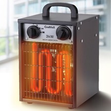 Heizlüfter Heizstrahler Elektrisch Elektroheizer Elektro Heizung Heizgerät 2-3kW