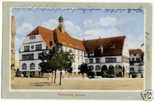 STUTTGART-FEUERBACH Rathaus * AK um 1910