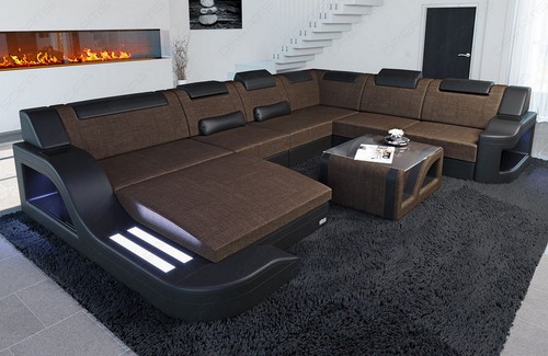 Polster wohnlandschaft sofa - wohnlandschaft,