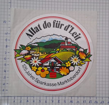 Aufkleber / Sticker "125 Jahre