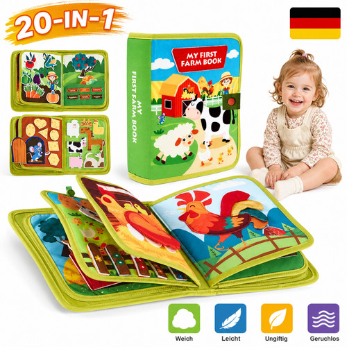 Bauernhof quiet book - 3d,