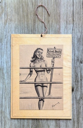 Vintage fkk pin - vintage, /