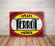 Vintage blechschild terrot - vintage,