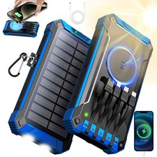 Solar Powerbank 26800mAh mit 4
