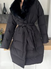 NEU! RALPH LAUREN Reg.€399- Daunenmantel Steppmantel Long Midi Wickel Mantel L