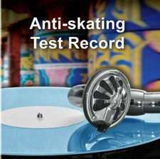 Anti-skating Testschallplatte