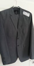 H&M Herrenanzug silbergrau