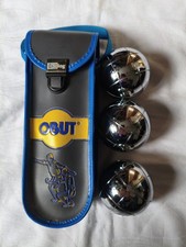 OBUT Boule Kugeln SG3 Frankreich Mit Tasche Sehr Guter Gebrauchter Zustand 