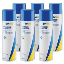 6x Cartechnic Bremsenreiniger Spraydose 500ml Entfetter Teilereiniger