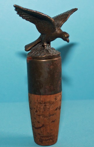 Alter metall zierkorken adler - metall,
