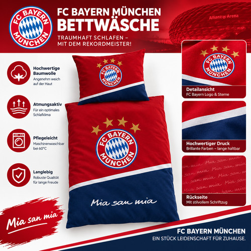 Bayern münchen bettwäsche - bayern,