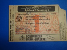 89/90 Ticket BVB Dortmund SV