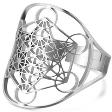 Metatron würfel ring - metatron,