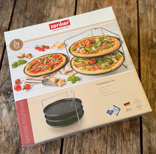 Zenker pizzabäcker set tlg - zenker, 4-tlg