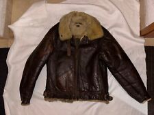 Original WW2 B-3 AERO LEATHER 42-5110 P Leather Horsehide Fliegerjacke 44R