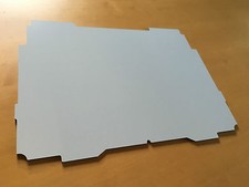 Koffereinlage, Bodenplatte aus