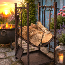 Kaminset für holz - kaminset, in