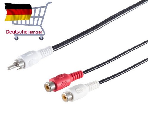 Cinch adapter kabel - y, x