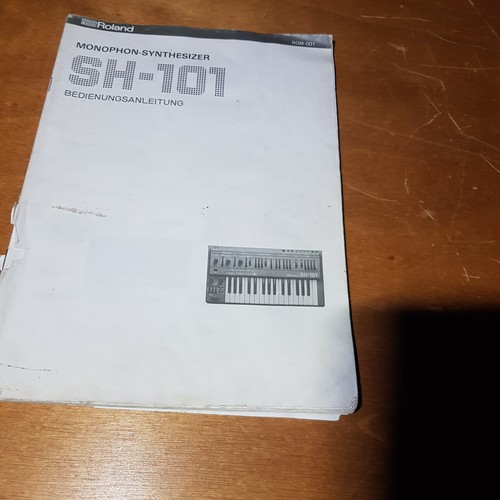 Roland 101 manual deutsch - roland,