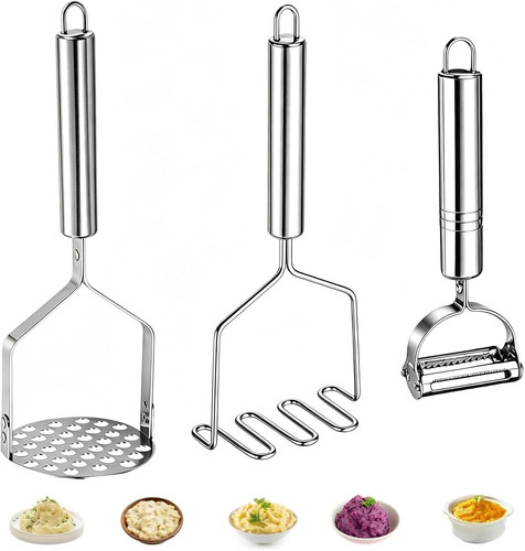 Küchenstampfer set edelstahl - küchenstampfer,