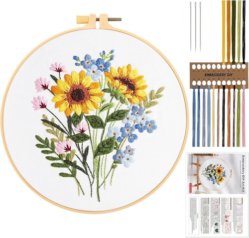 Stickerei set gestempeltes - set,,