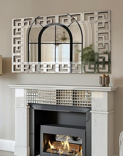 Wandspiegel 120x70 silber - 120x70,