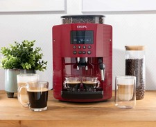Krups Kaffeevollautomat Espressomaschine Kaffeemaschine Kaffeeautomat Rot NEU