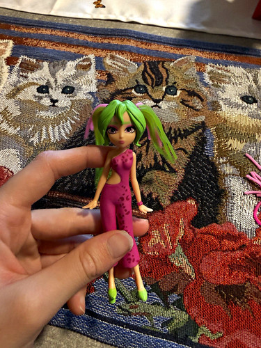 Modepuppen figuren set - 2x,
