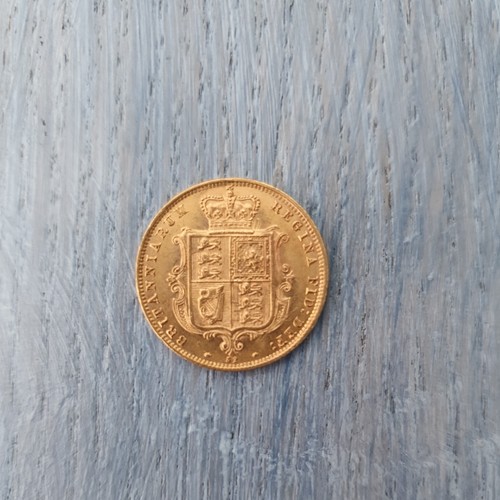 22ct gold half - gold, sovereign