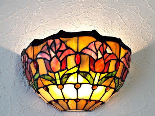Wandleuchte tiffany stil - wandleuchte, im