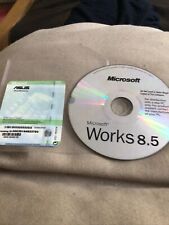 PC CD Rom - Microsoft Works 8.5 - Nur Disc