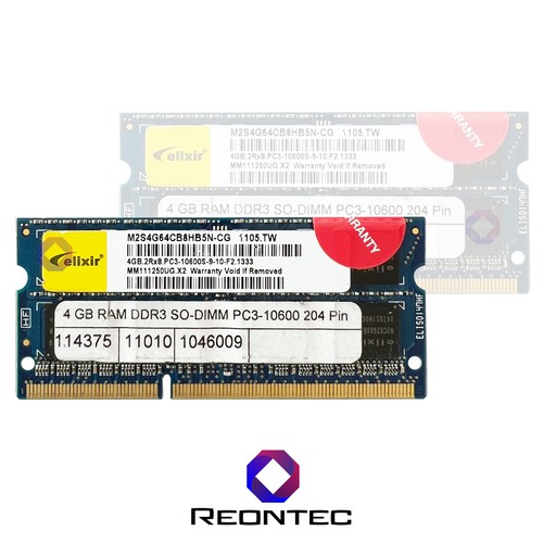 4gb laptop ram elixir pc3 - 4gb,