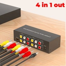 1080P AV to HDM Converter RCA