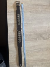 Hunter Lederhalsband Rom Braun Gr. 55