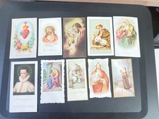 Alte Heiligen Bilder 10 Stück